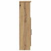 Baderomsskap med rulleholder artisan eik 20,5x22x90 cm