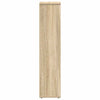 Baderomsskap med rulleholder sonoma eik 20,5x20x90 cm