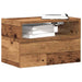 Veggmonterte nattbord 2 stk gammelt tre 45x26x28,5 cm