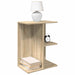 Nattbord 2 stk sonoma eik 46,5x29x61 cm konstruert tre