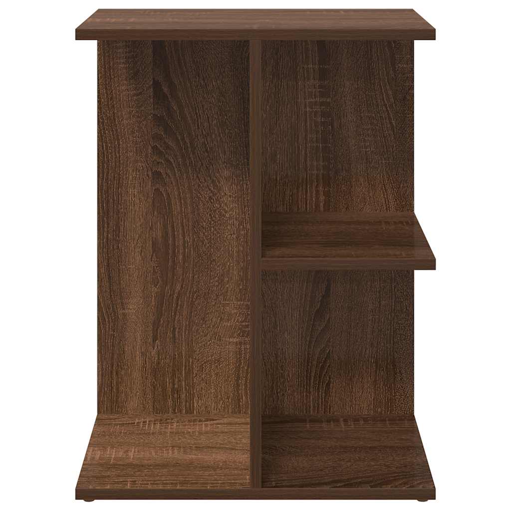 Nattbord brun eik 46,5x29x61 cm konstruert tre