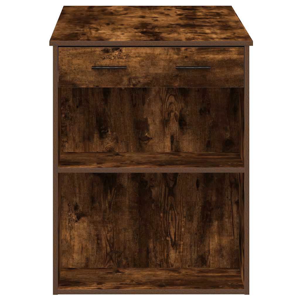 Skrivebord med skuff og hylle 102x62x77,5 cm konstruert tre