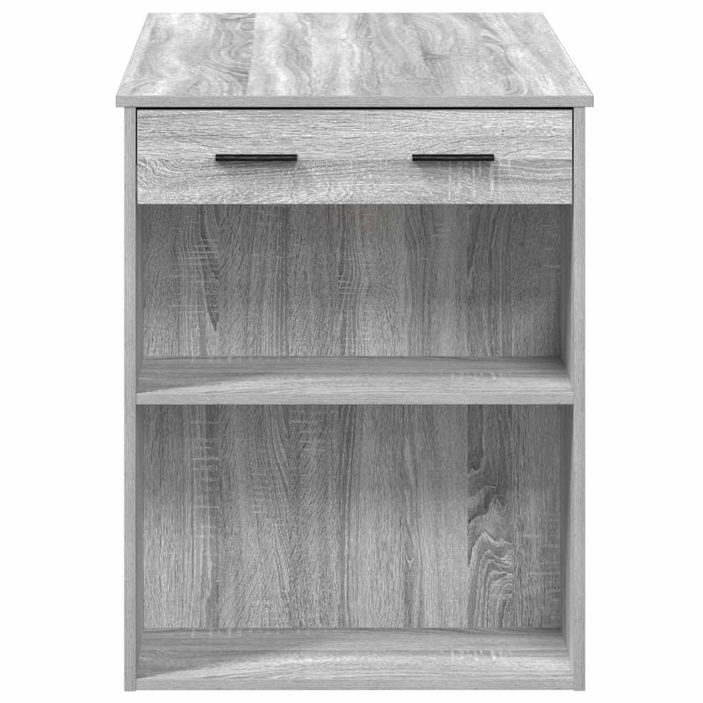 Skrivebord med skuff og hylle 102x62x77,5 cm konstruert tre