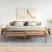 Nattbord 2 stk med skuff gammelt tre 39x28x41 cm vidaXL