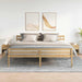 Nattbord 2 stk med skuff artisan eik 39x28x41 cm vidaXL