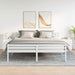 Nattbord 2 stk med 2 skuffer hvit 40x36x50 cm