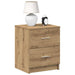 Nattbord 2 stk med 2 skuffer artisan eik 40x36x50 cm