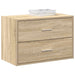 Skap med 2 skuffer sonoma eik 60x31x40 cm konstruert tre