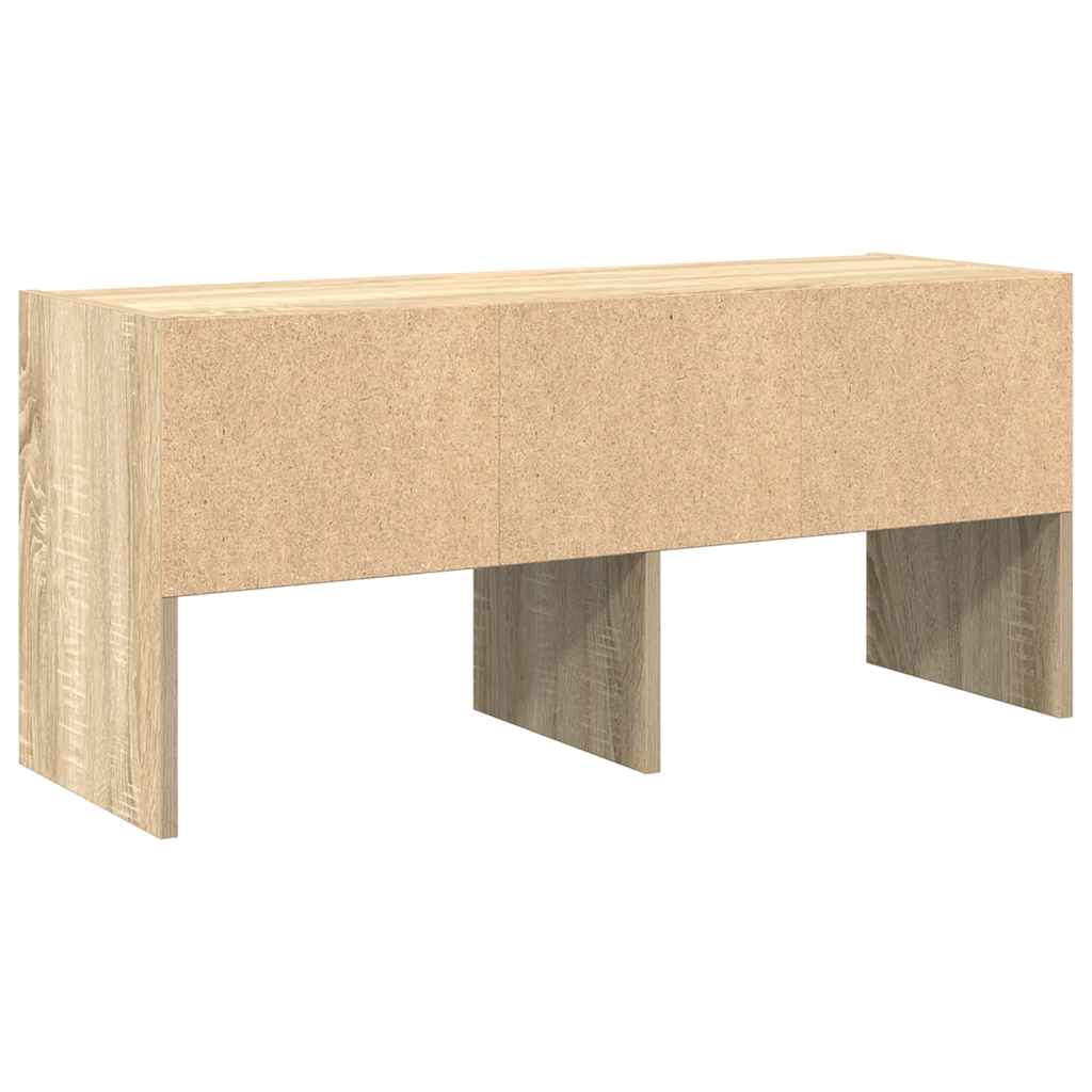 Skostativ stablebar sonoma eik 89,5x30x40 cm