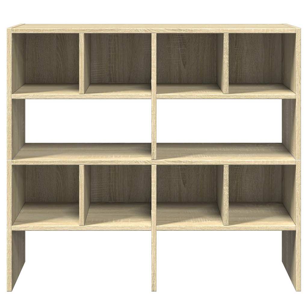 Skostativer 2 stk stablebar sonoma eik 89,5x30x40 cm
