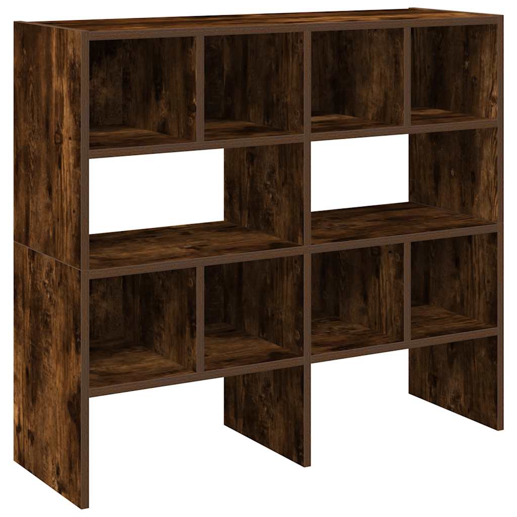Skostativer 2 stk stablebar røkt eik 89,5x30x40 cm