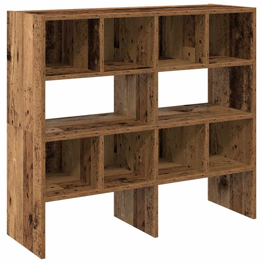 Skostativer 2 stk stablebar gammelt tre 89,5x30x40 cm