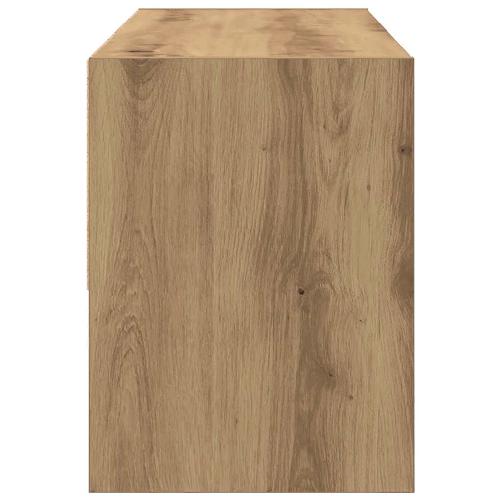 Skostativ stablebar artisan eik 89,5x30x40 cm