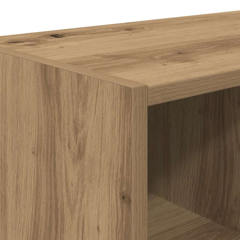 Skostativer 2 stk stablebar artisan eik 89,5x30x40 cm