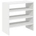 Skostativer 2 stk stablebar hvit 60x30x30,5 cm