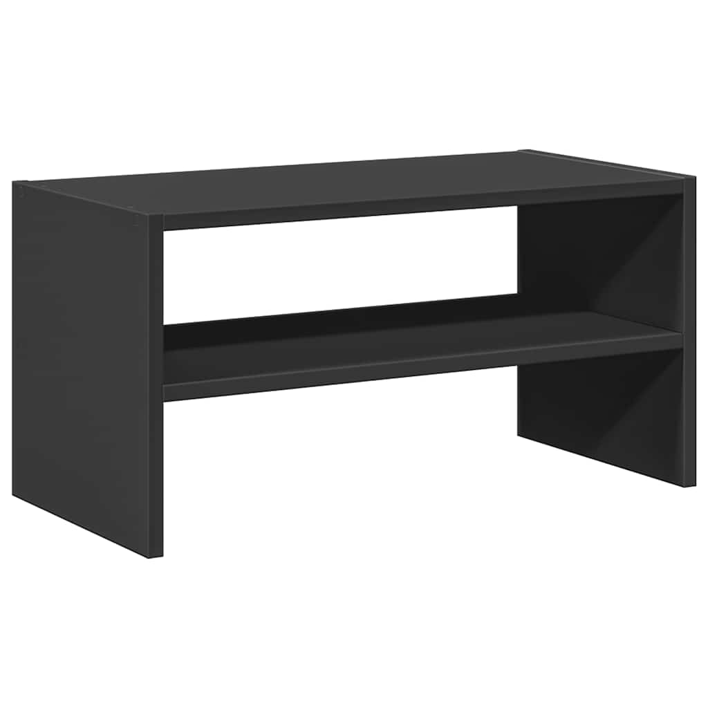 Skostativ Stablebar Sort eik 60x30x30,5 cm