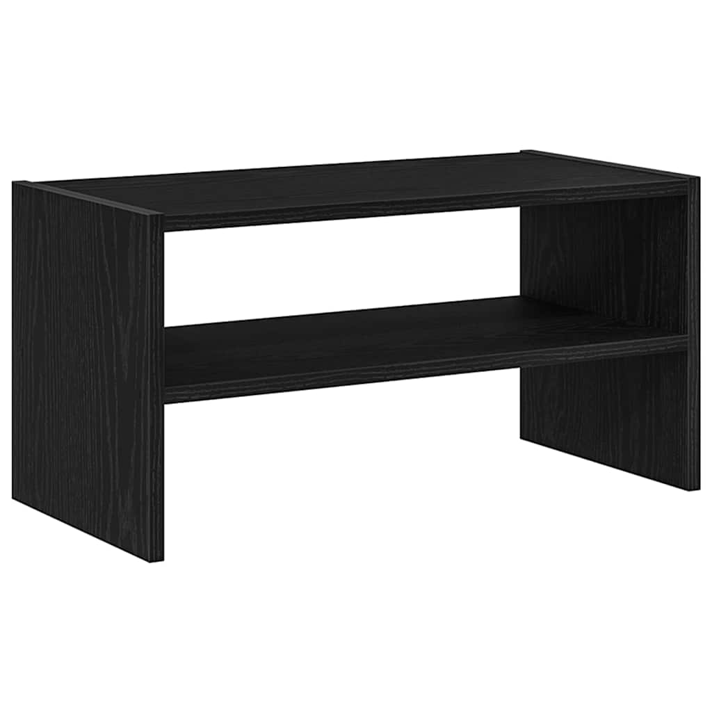 Skostativ Stablebar Sort eik 60x30x30,5 cm