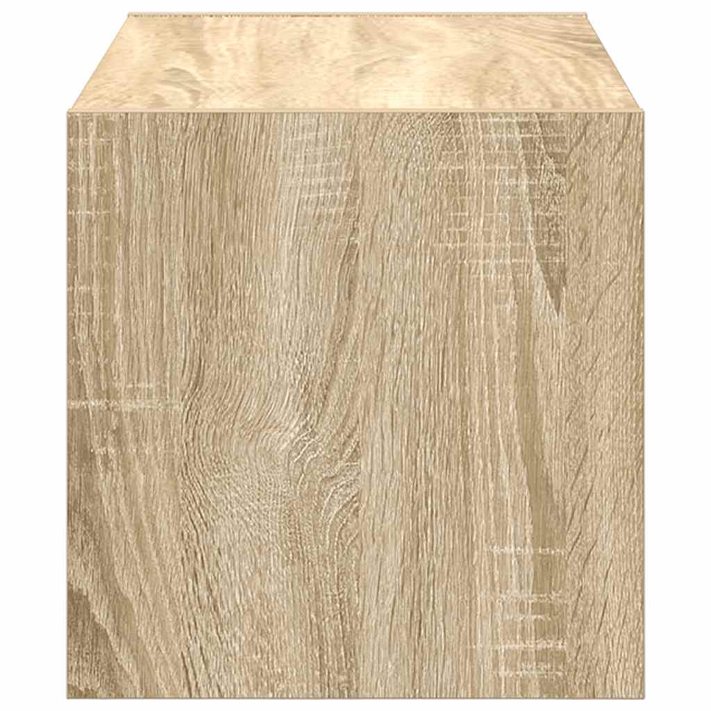 Skostativ stablebar sonoma eik 60x30x30,5 cm