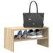 Skostativ stablebar sonoma eik 60x30x30,5 cm
