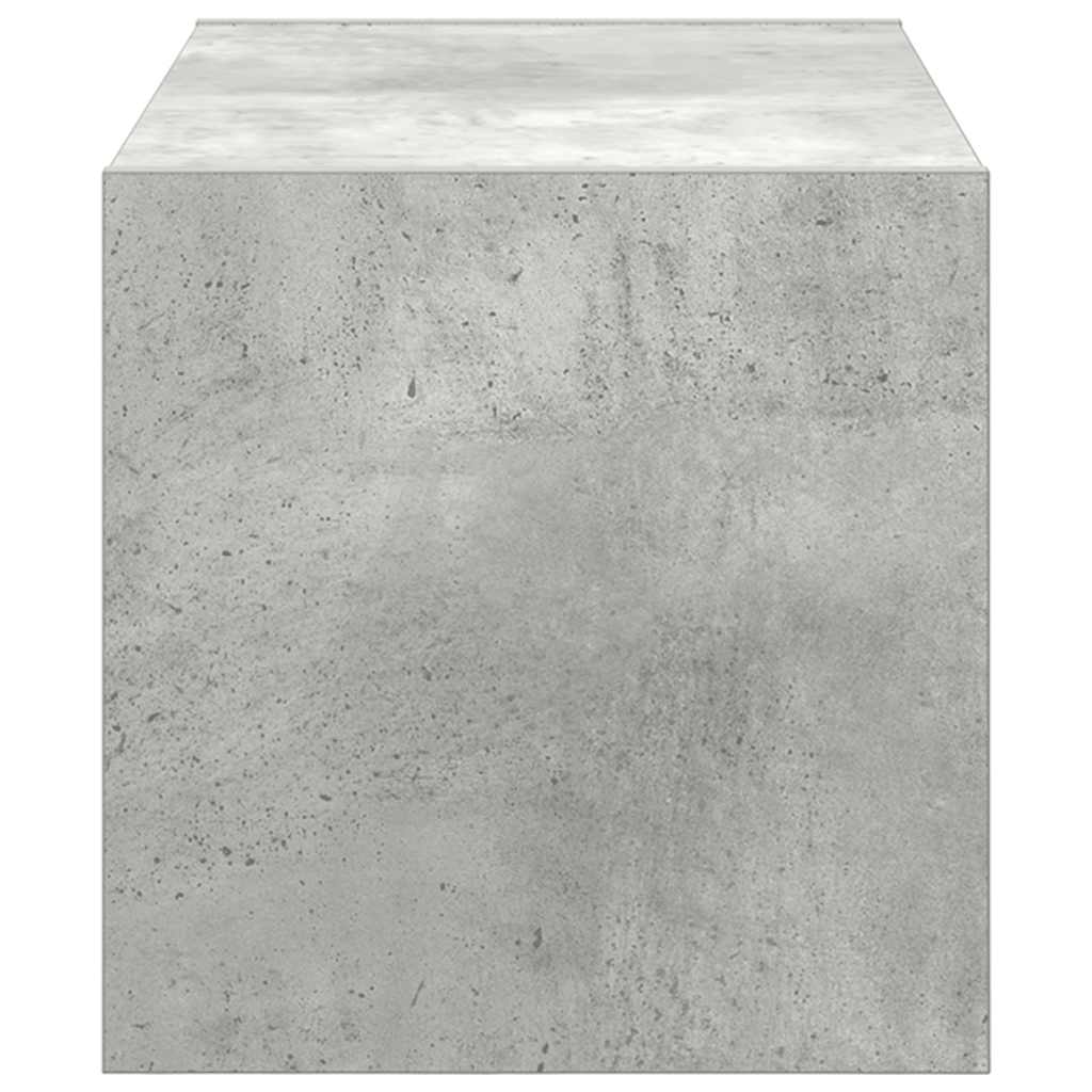 Skostativ stablebar betonggrå 60x30x30,5 cm