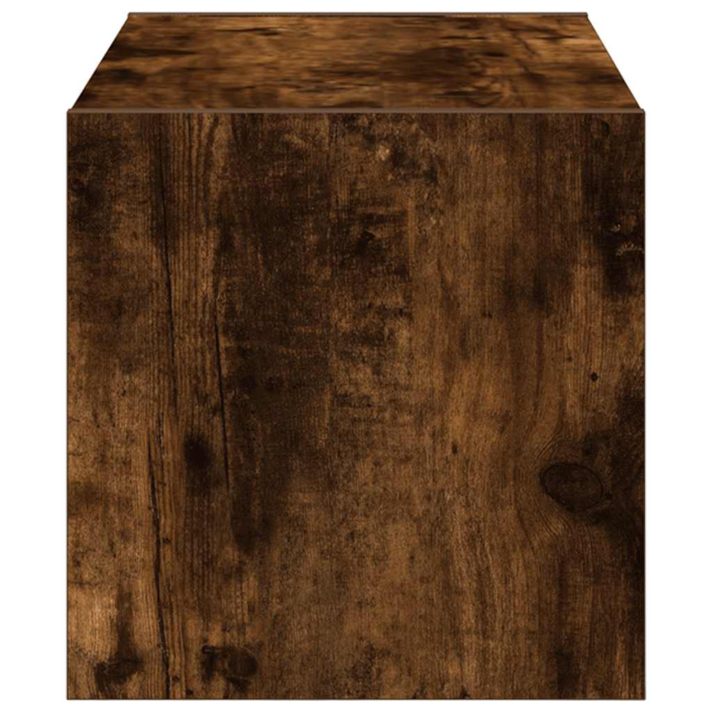 Skostativ stablebar røkt eik 60x30x30,5 cm