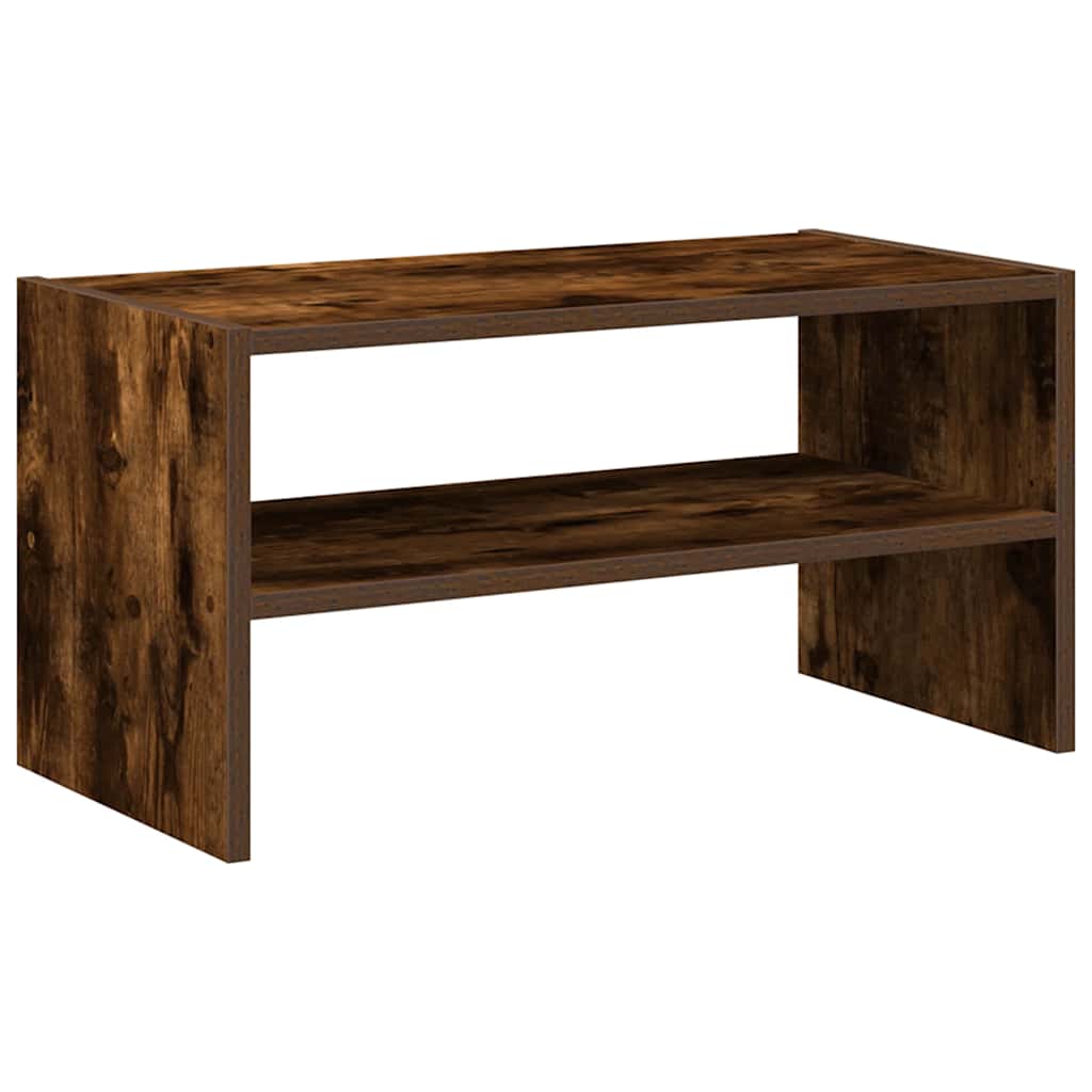 Skostativ stablebar røkt eik 60x30x30,5 cm