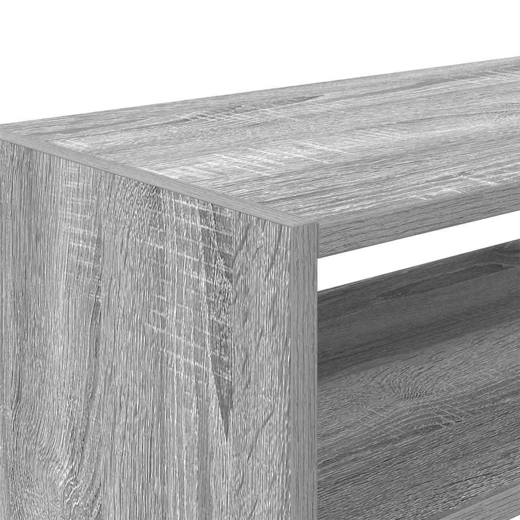 Skostativer 2 stk stablebar grå sonoma 60x30x30,5 cm