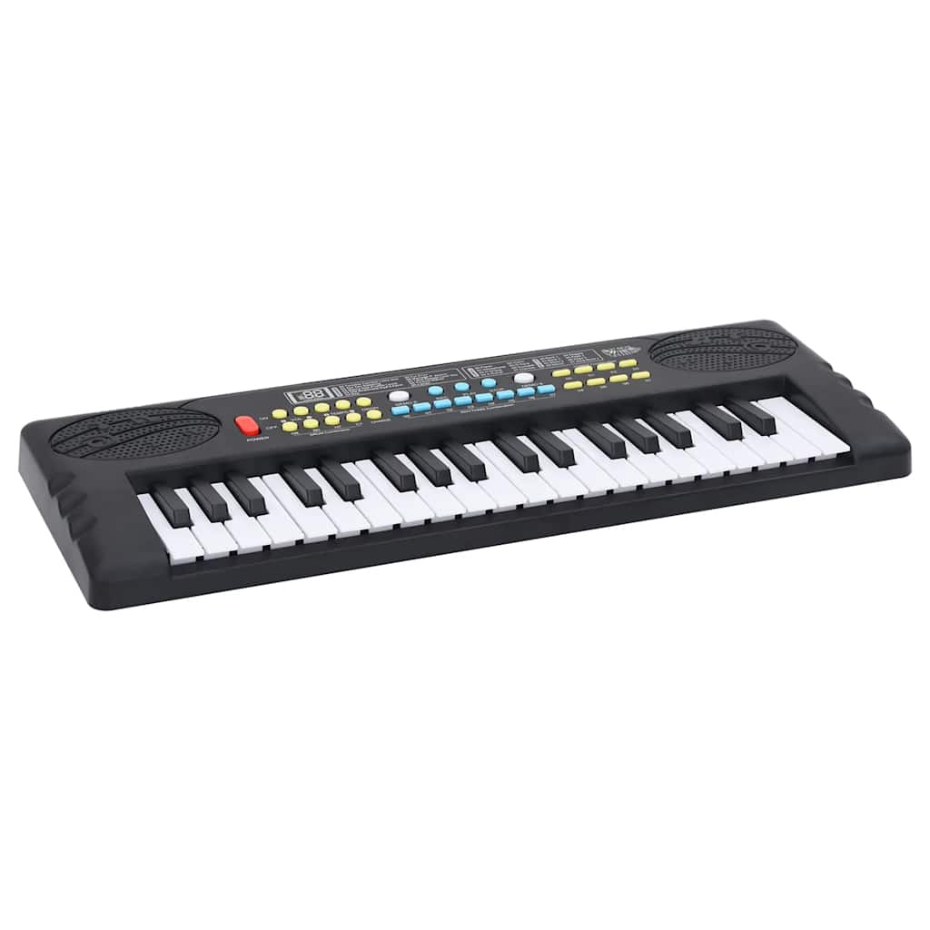 37 tangenter Piano elektrisk keyboard med mikrofon for barn