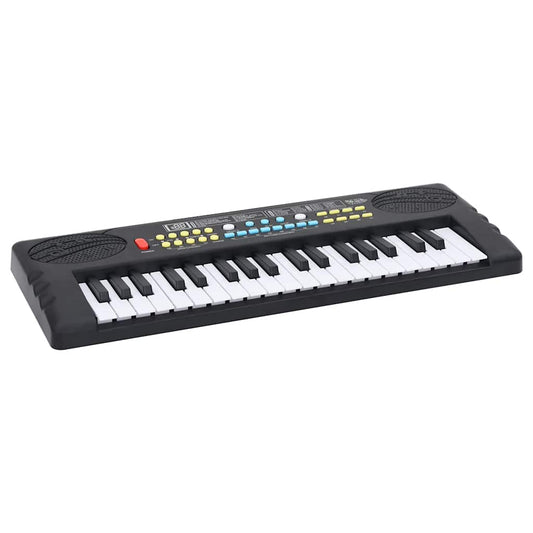 37 tangenter Piano elektrisk keyboard med mikrofon for barn