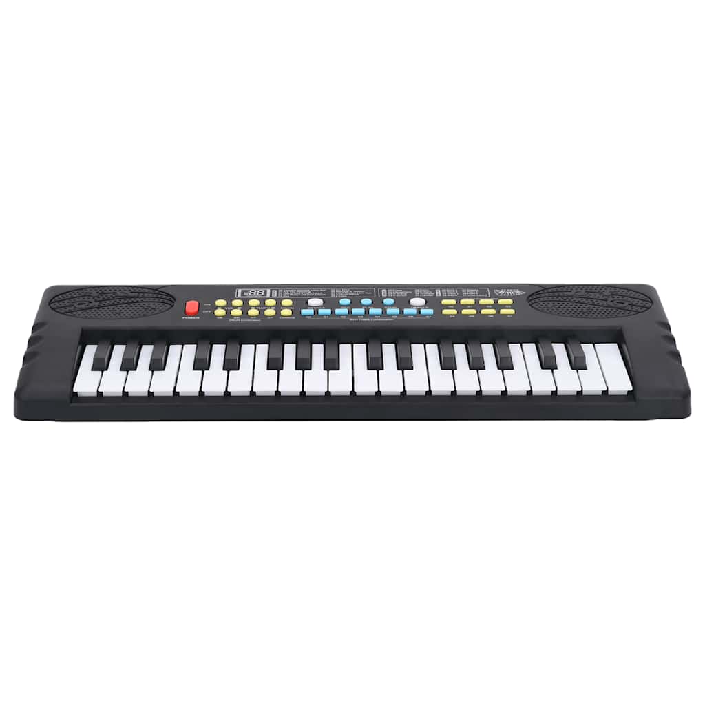 37 tangenter Piano elektrisk keyboard med mikrofon for barn