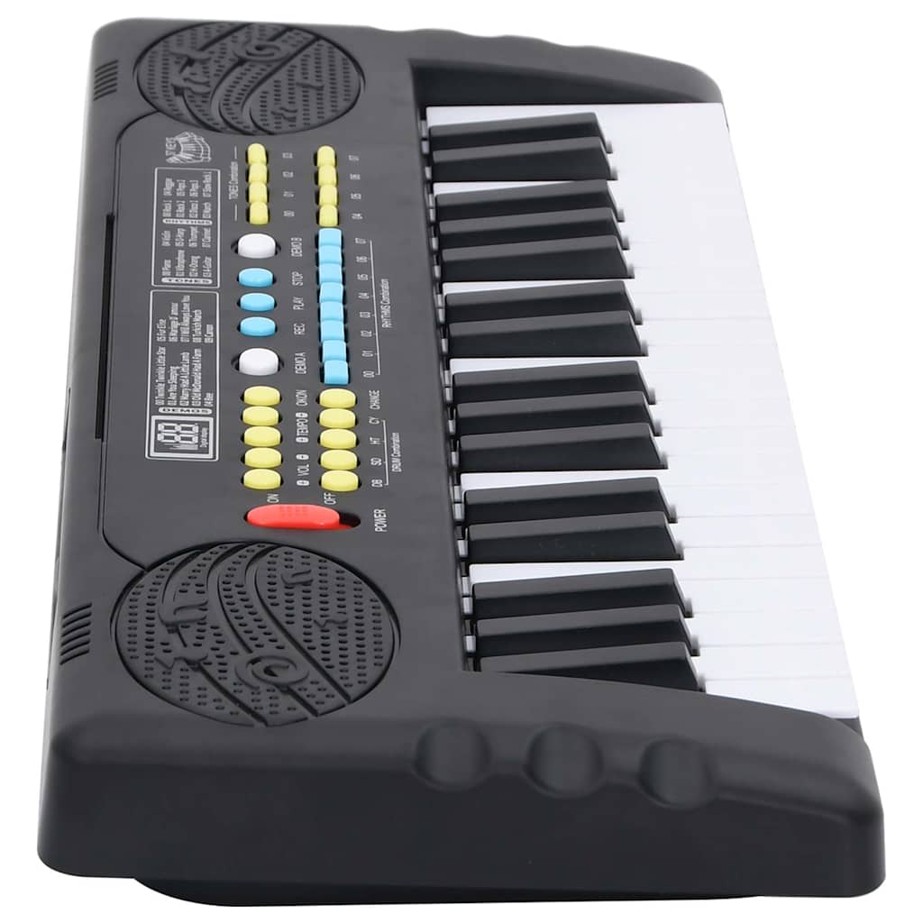 37 tangenter Piano elektrisk keyboard med mikrofon for barn
