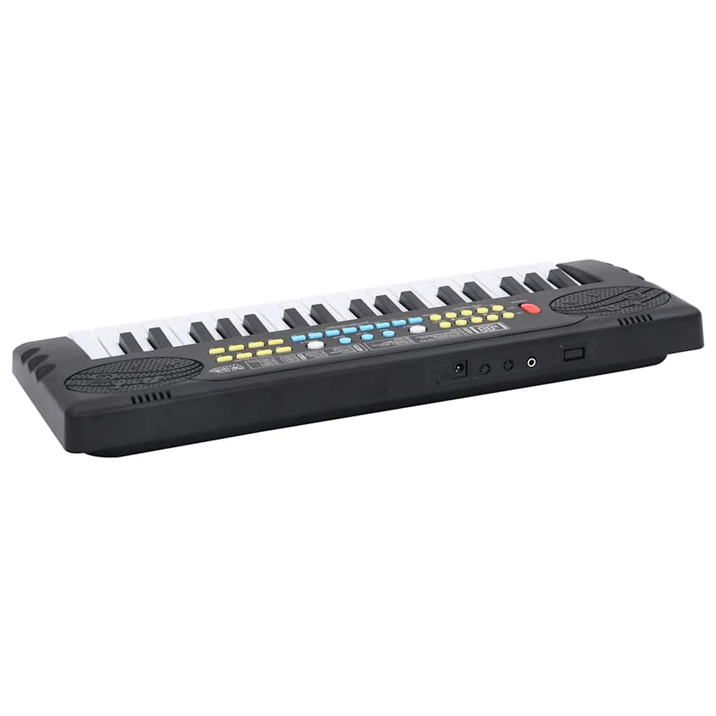 37 tangenter Piano elektrisk keyboard med mikrofon for barn