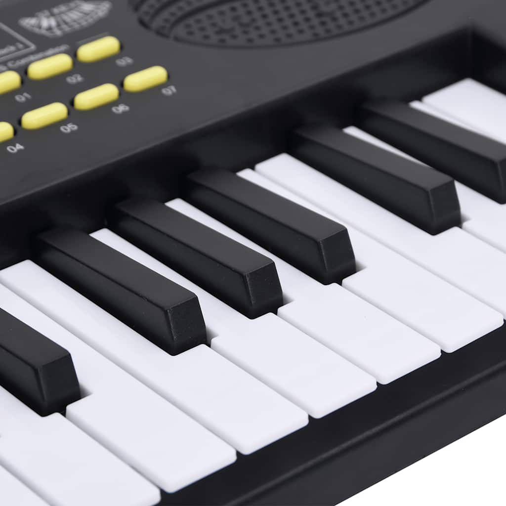 37 tangenter Piano elektrisk keyboard med mikrofon for barn
