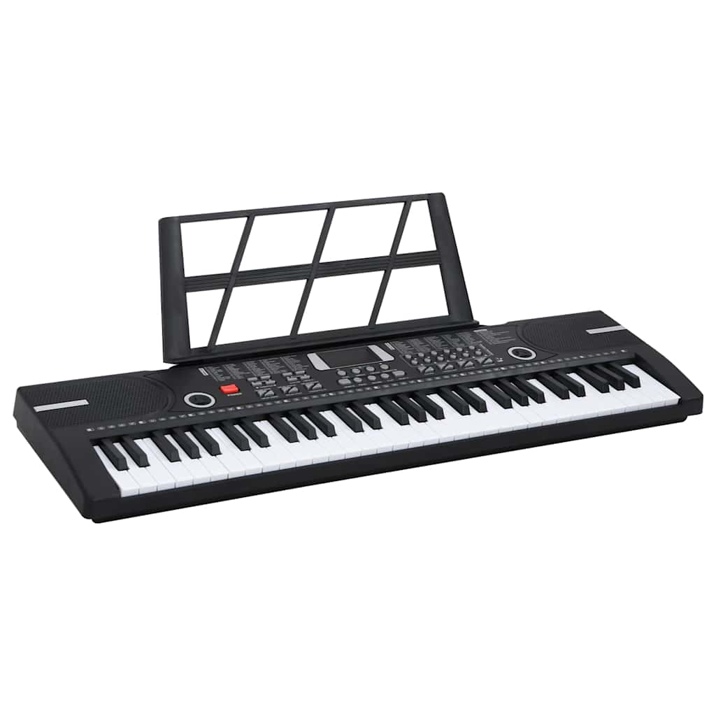 61 tangenter Piano elektrisk keyboard med musikkstativ for barn