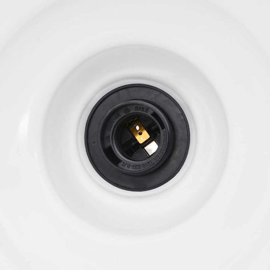 Pendellampe høydejusterbar E27 glans grå Ø 31 cm metall