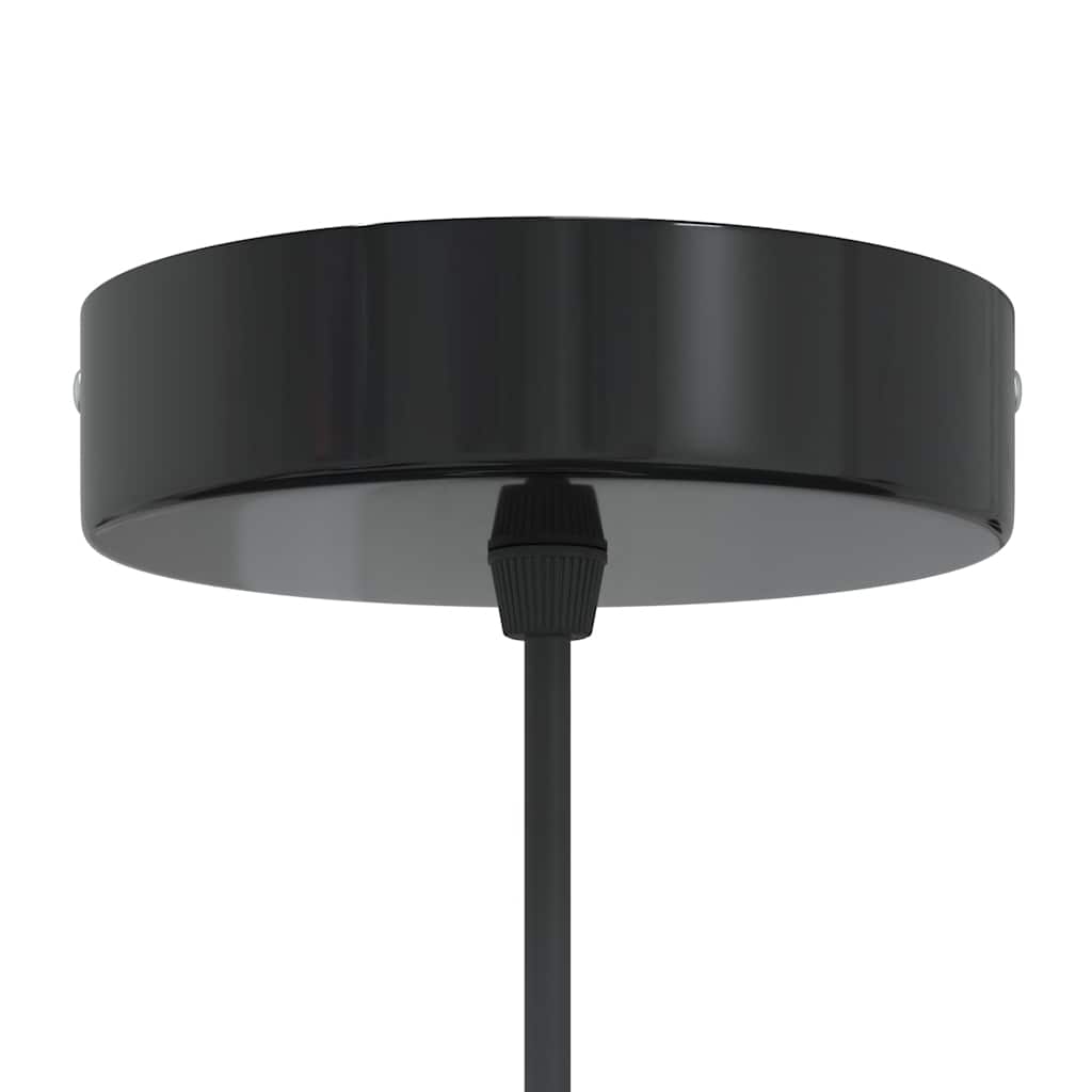Pendellampe høydejusterbar E27 glans hvit Ø 31 cm metall