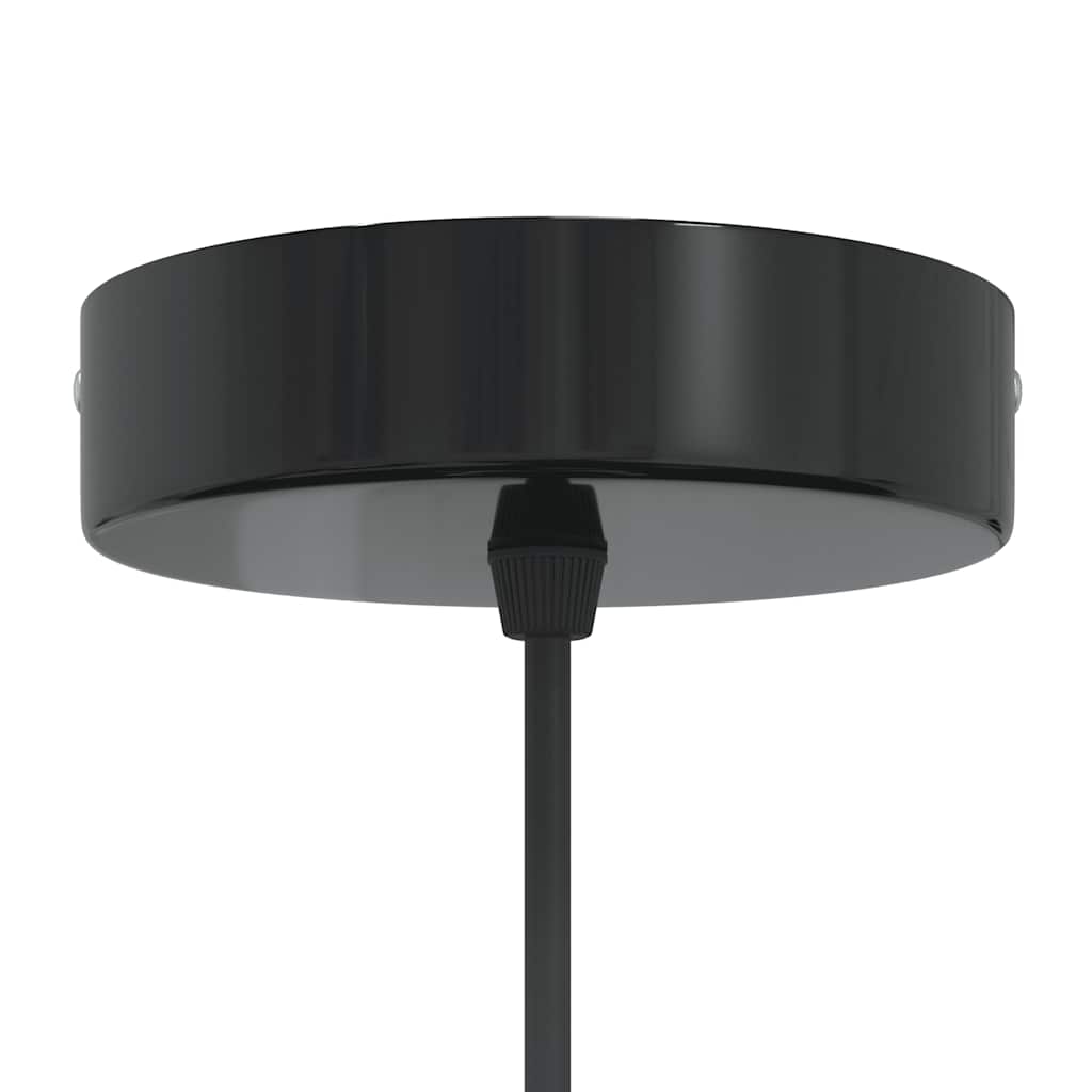 Pendellampe høydejusterbar E27 glans grå Ø 22 cm metall