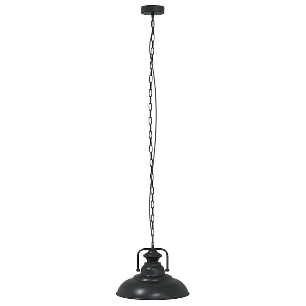 Pendellampe E27 svart Ø 31 cm jern