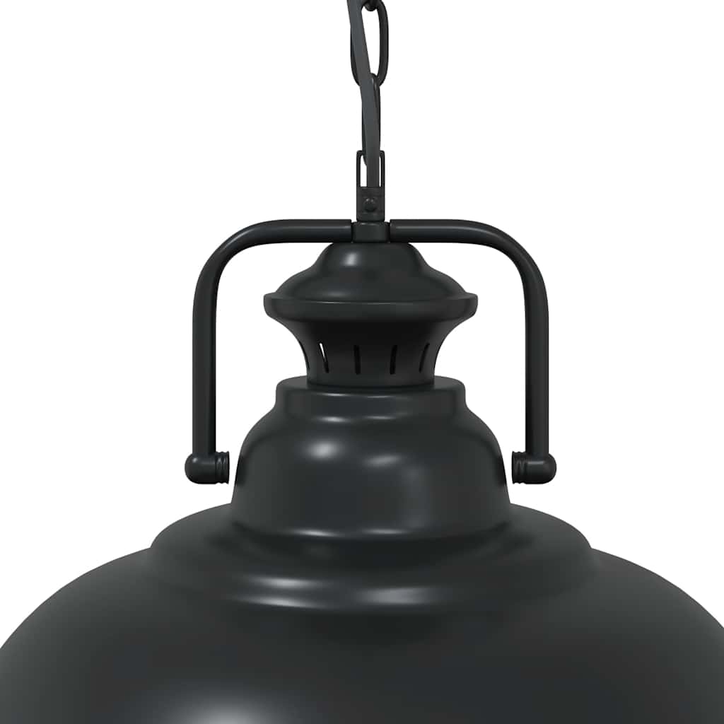 Pendellampe E27 svart Ø 31 cm jern