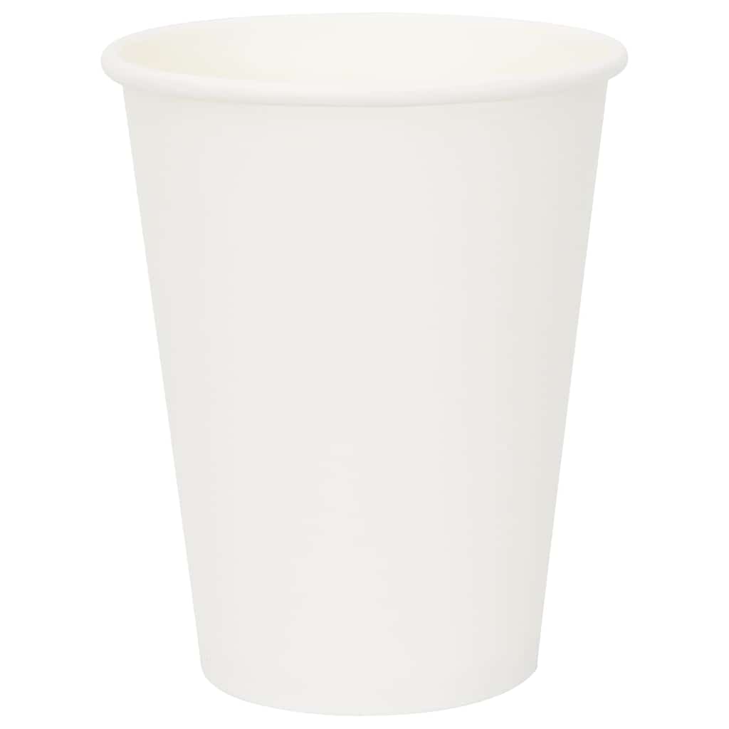 Papir kaffekopper 1000 stk 12oz 300 ml hvit
