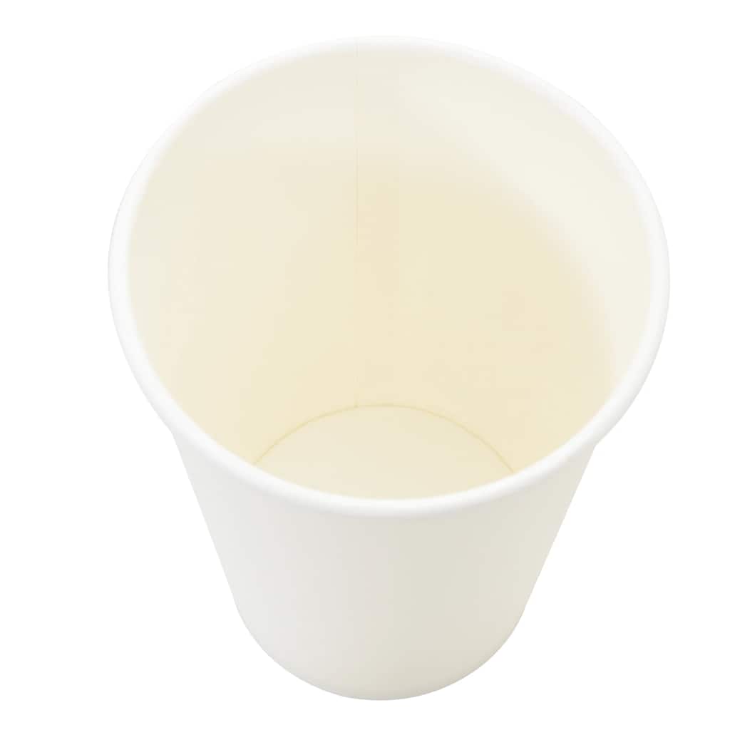 Papir kaffekopper 1000 stk 12oz 300 ml hvit