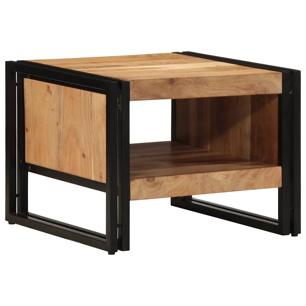 Salongbord 50x50x38 cm heltre akasie