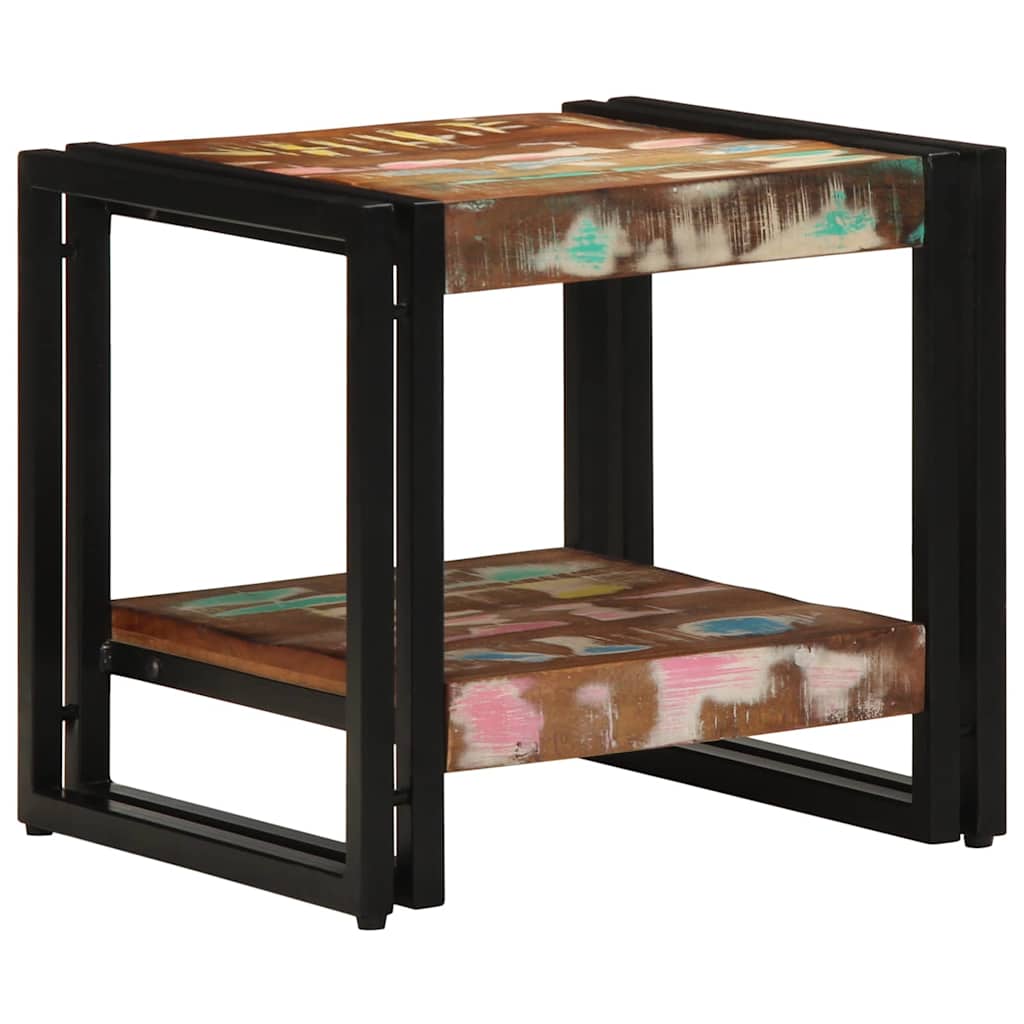 Kaffebord Flerfarget 40 x 40 x 38 cm Massiv Reclaim Tre