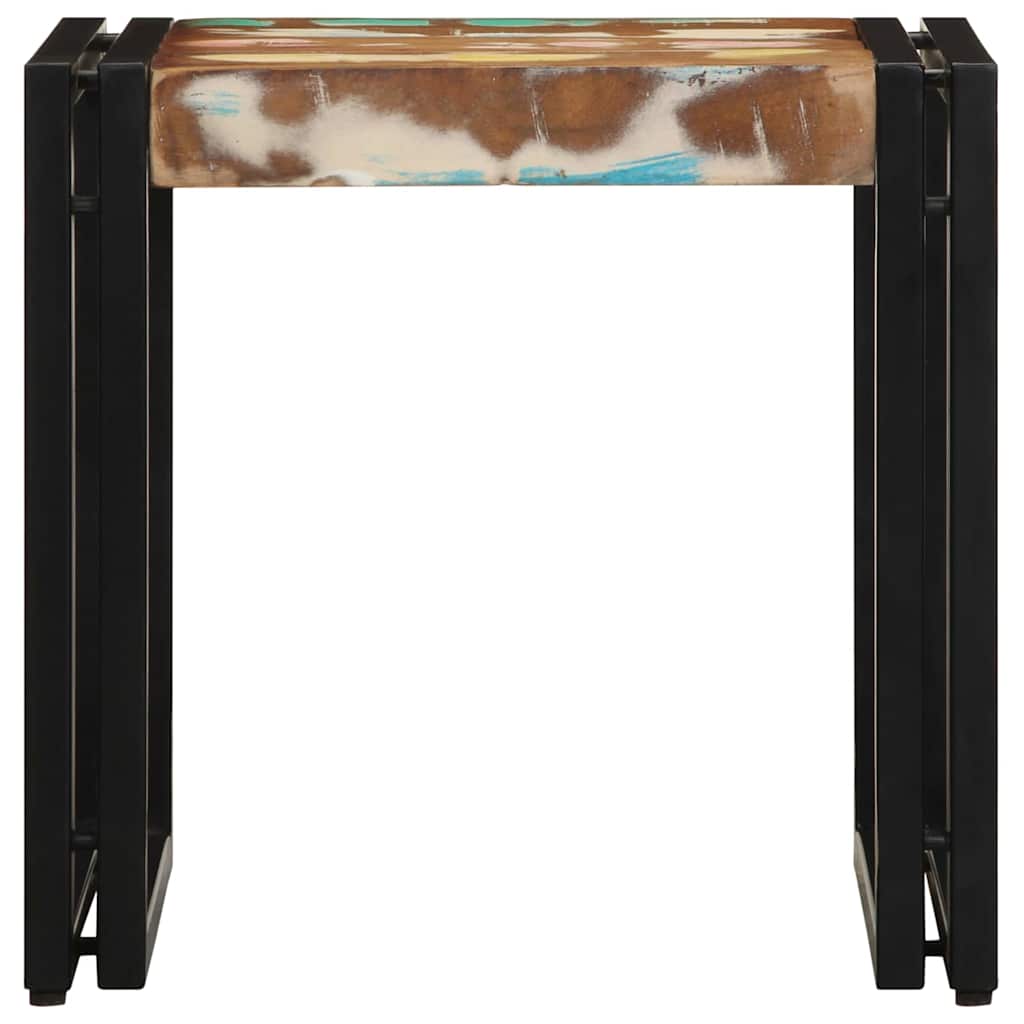 Kaffebord Flerfarget 40 x 40 x 38 cm Massiv Reclaim Tre