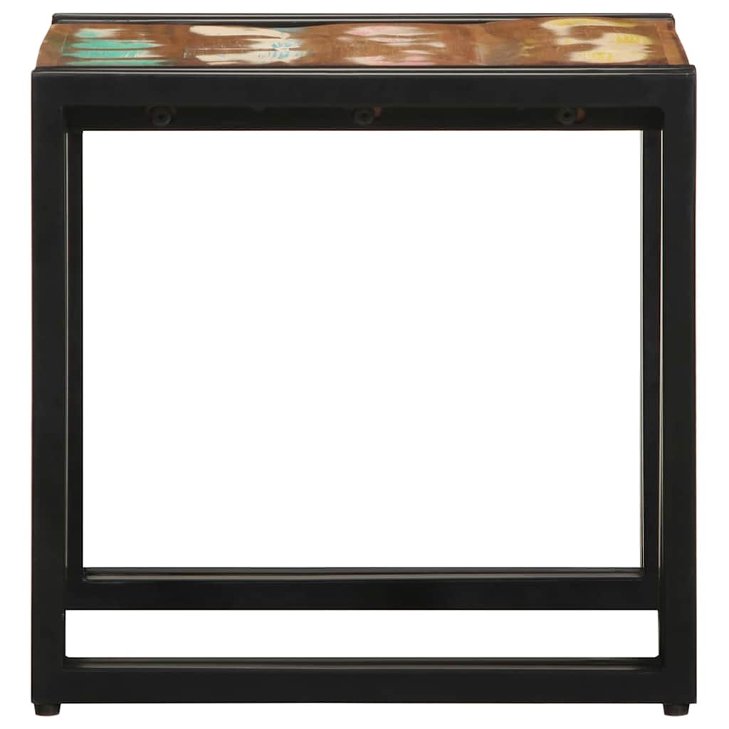 Kaffebord Flerfarget 40 x 40 x 38 cm Massiv Reclaim Tre