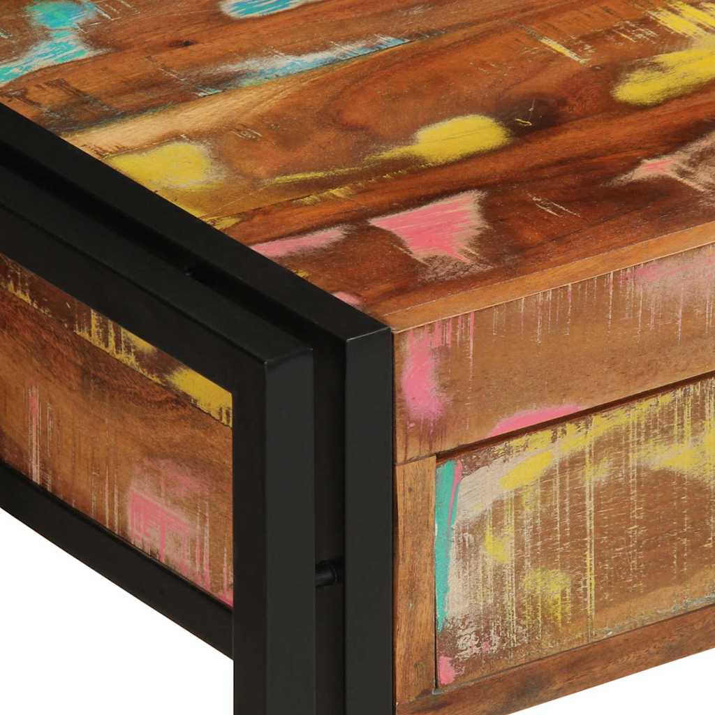 Konsollbord Flerfarget 120 x 33 x 75 cm Massiv Reclaim Tre