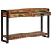 Konsollbord Flerfarget 120 x 33 x 75 cm Massiv Reclaim Tre