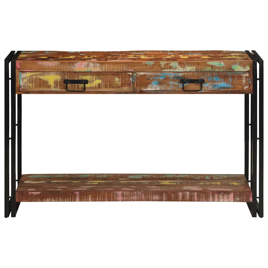 Konsollbord Flerfarget 120 x 33 x 75 cm Massiv Reclaim Tre