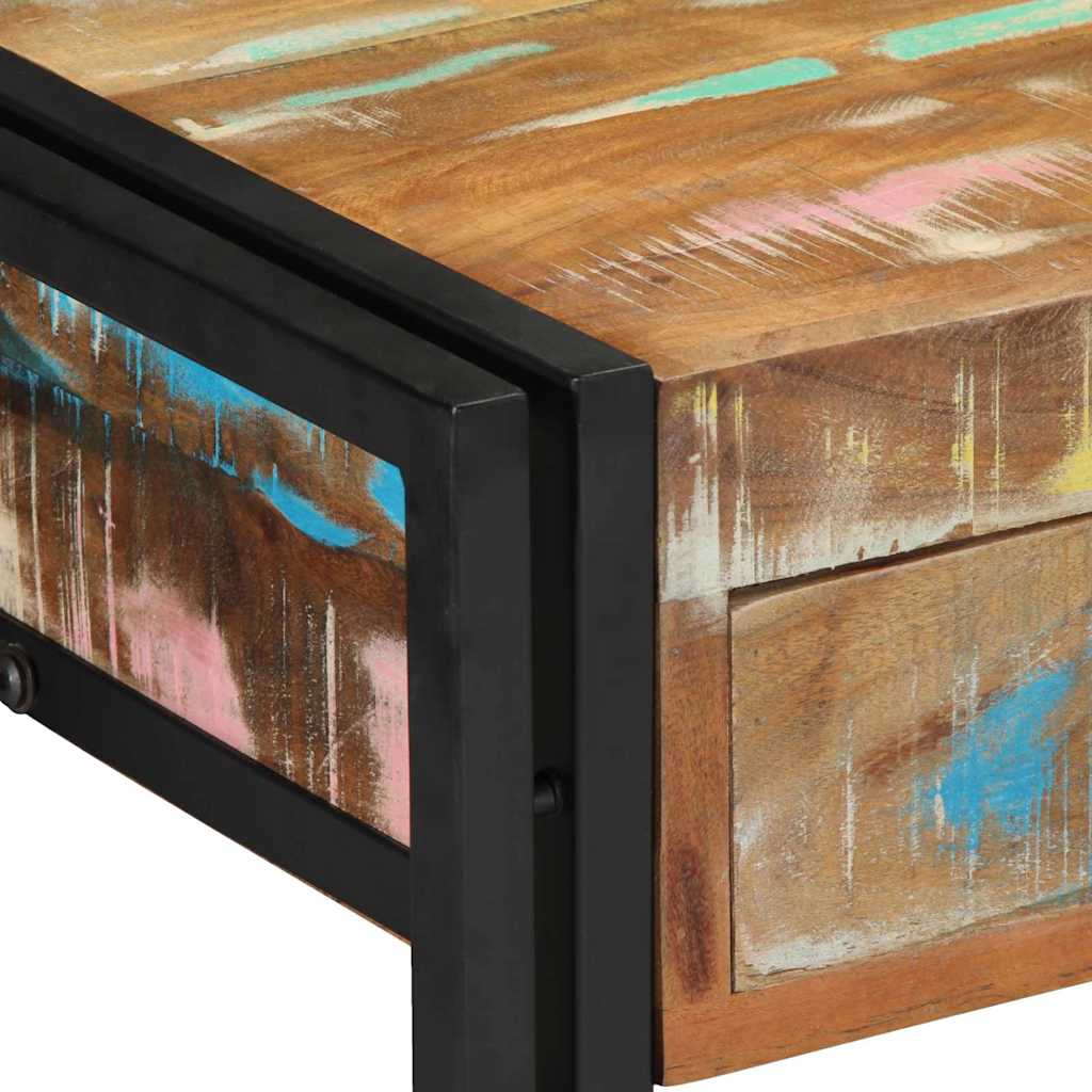 Konsollbord Flerfarget 90 x 33 x 75 cm Massiv Reclaim Tre