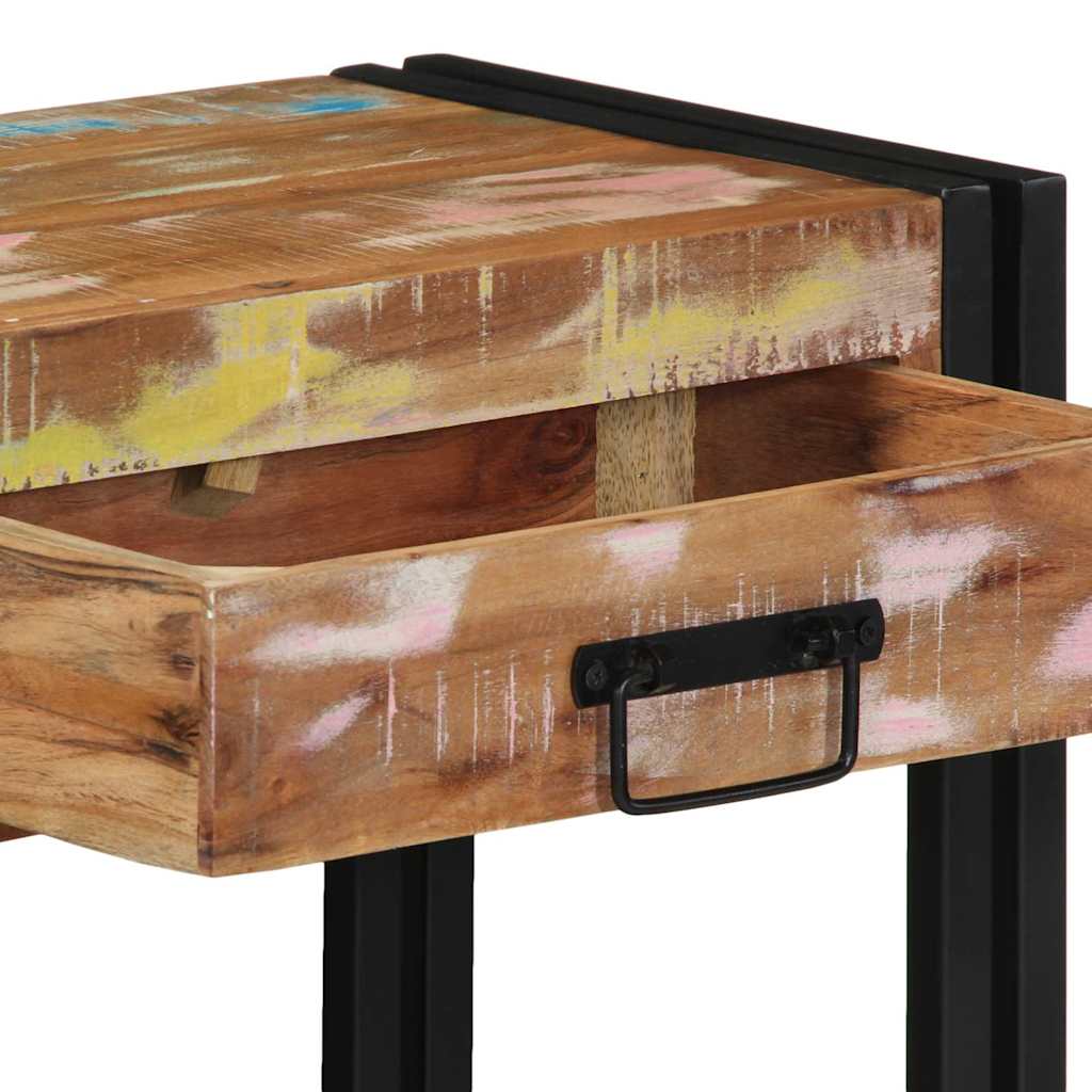 Konsollbord Flerfarget 90 x 33 x 75 cm Massiv Reclaim Tre
